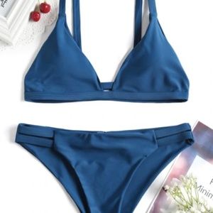 Zaful Swim - Blue Bikini Zaful Swim - Blue Bikini